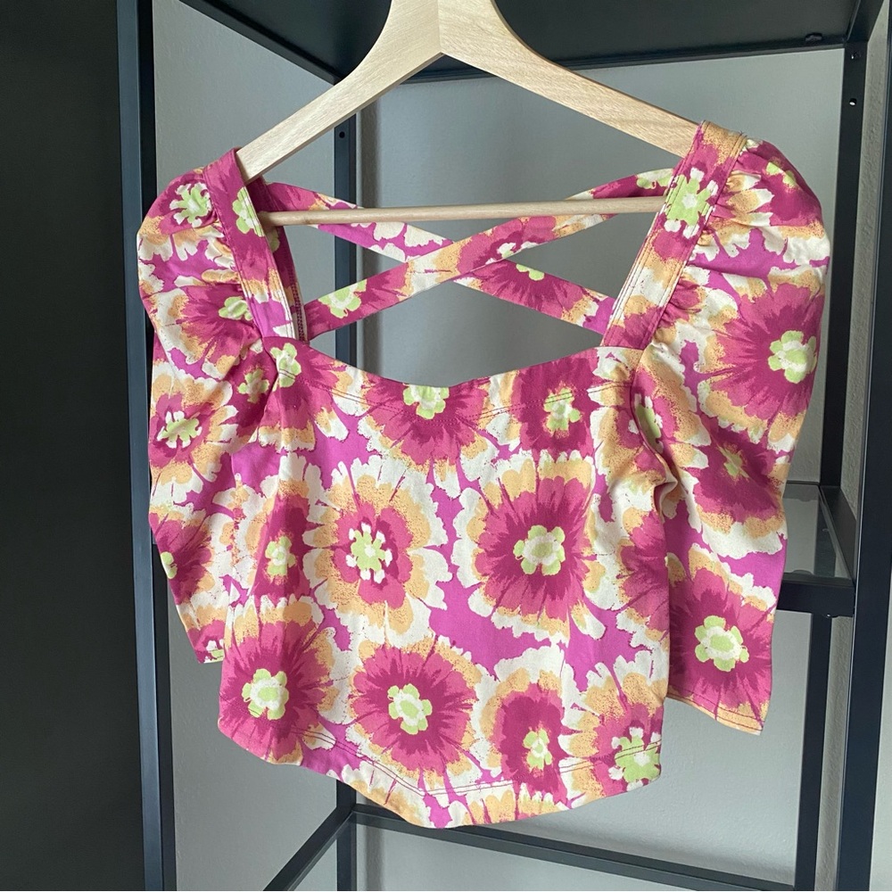 NWT Free People Give Me More Top
